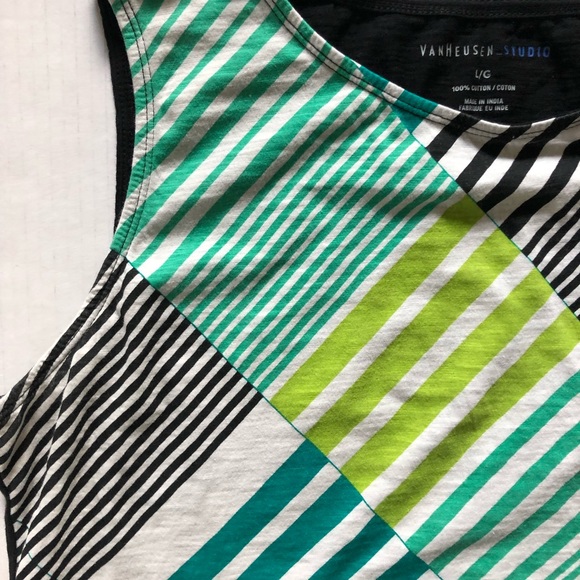 Van Heusen Sleeveless Top, Sz Lg - Picture 3 of 4